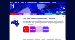 Desktop Screenshot of inksolutions.com.au